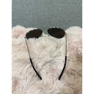 Unisex Unbranded Sunglasses Silver Aviator One Size